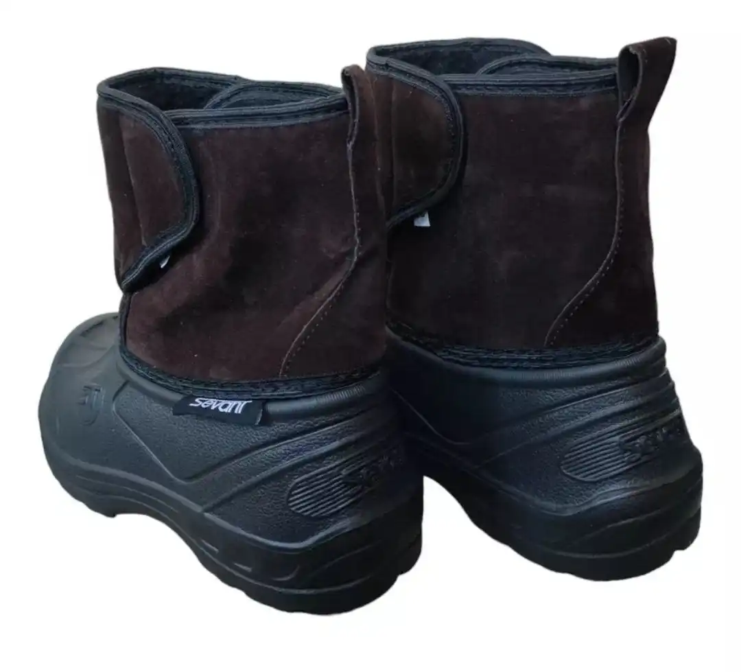 Детские комбинированные сапоги (сноубутсы) с подкладкой из искусственного меха - Обувь (Товары для детей) в Пенза