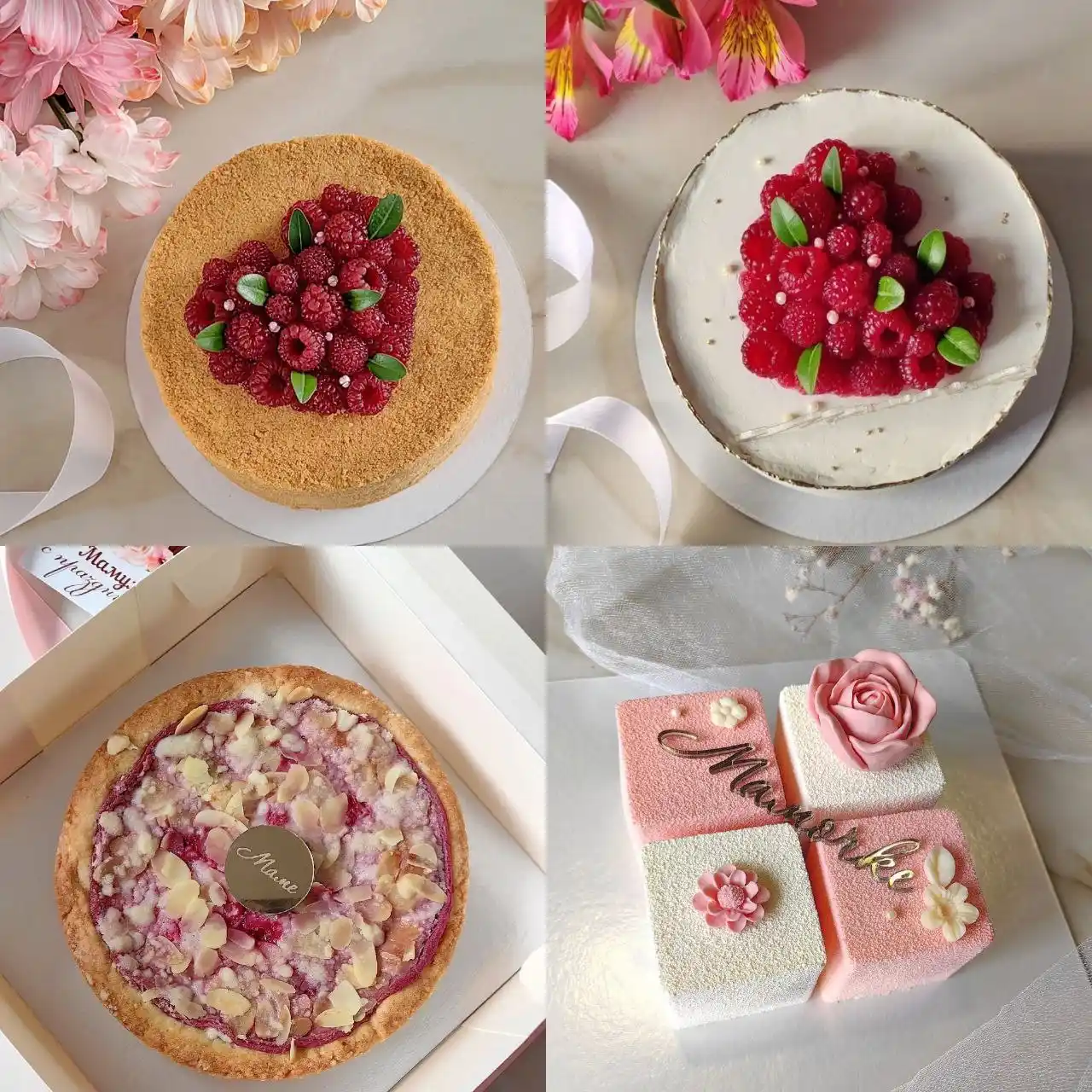 Праздничные тортики ко Дню матери - Услуги в Магнитогорск