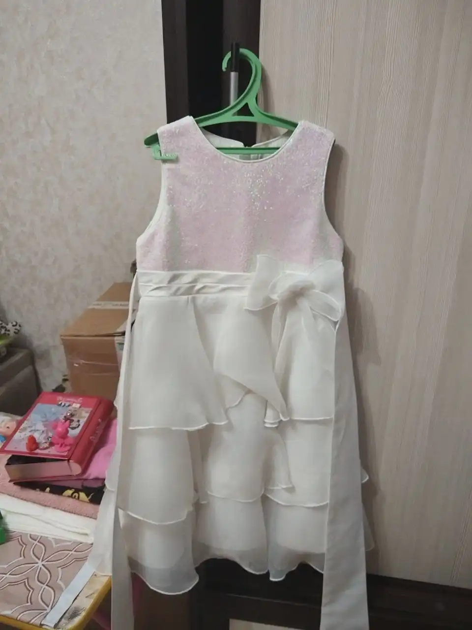 Продажа новогодних платьев для девочек 5-7 лет