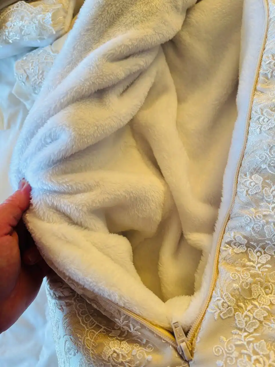 Конверт зимний для новорожденных