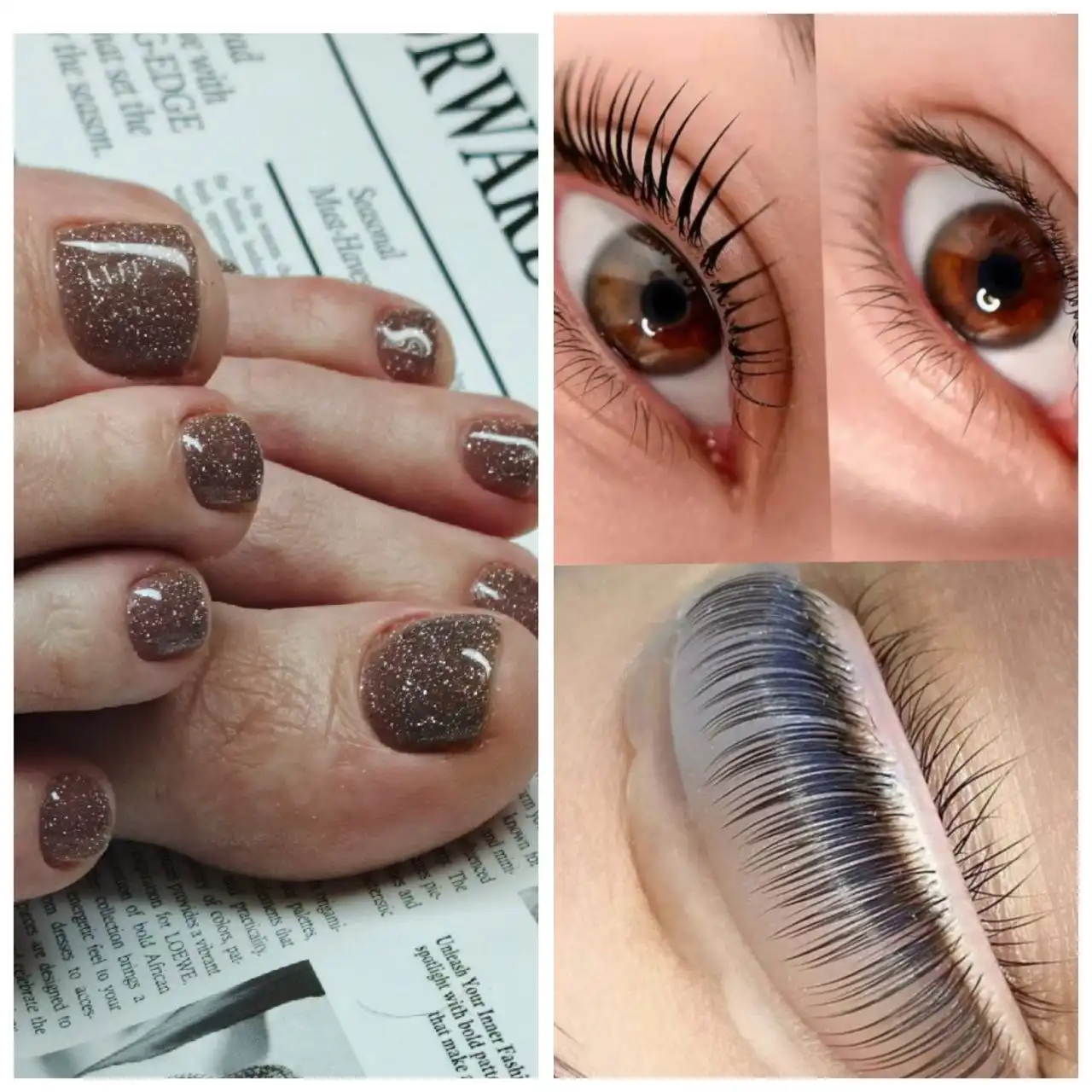 Услуги маникюра, ламинирования ресниц и депиляции в Сургуте