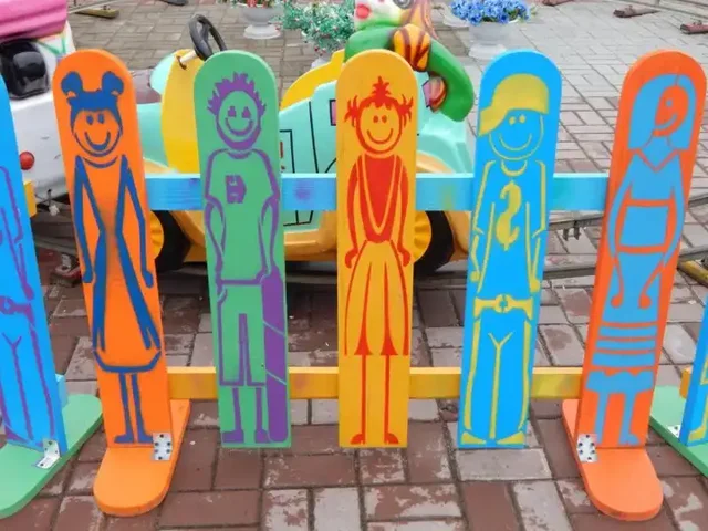 Ограждение заборчика с художественной росписью - Напитки в Сургут