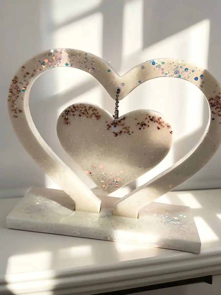 Стильная фоторамка в форме сердца - Декор (Для дома и дачи) в Сургут