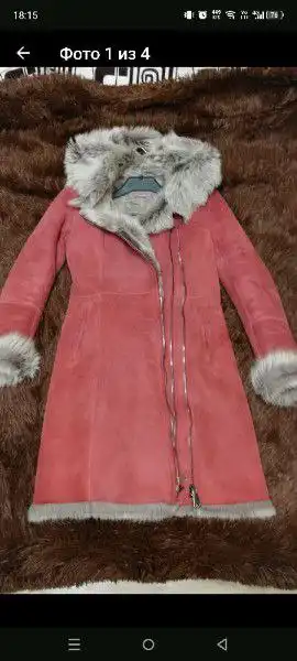 Дублёнка натуральная с мехом Тоскана, размер 40 - Верхняя одежда (Одежда) в Сургут