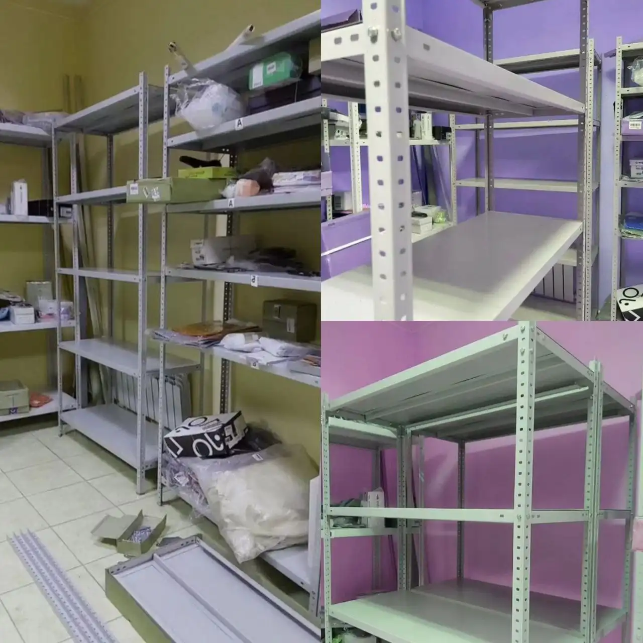 Продажа б/у разборных стеллажей разных размеров - Барахолка в Сургут