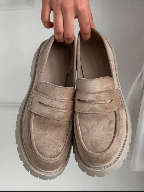 Лоферы Весна на платформе - Вязаные изделия в Сургут