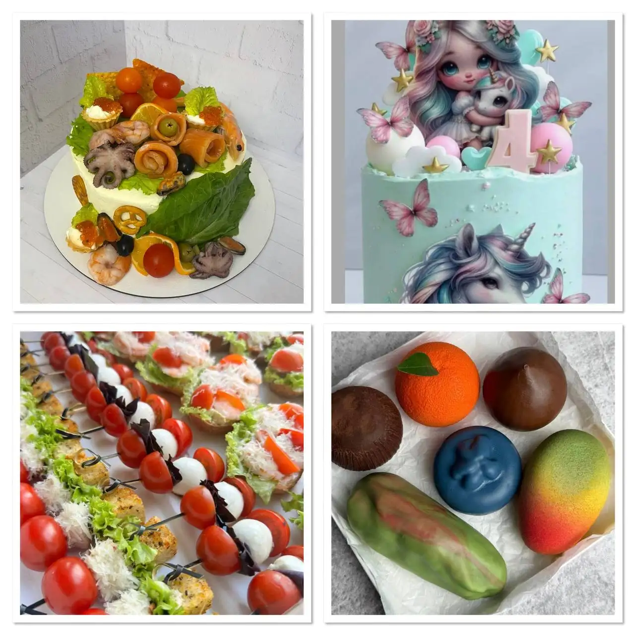 Реклама услуг по приготовлению фуршетов, десертов и тортов в Сургуте - Кулинария (Услуги) в Сургут