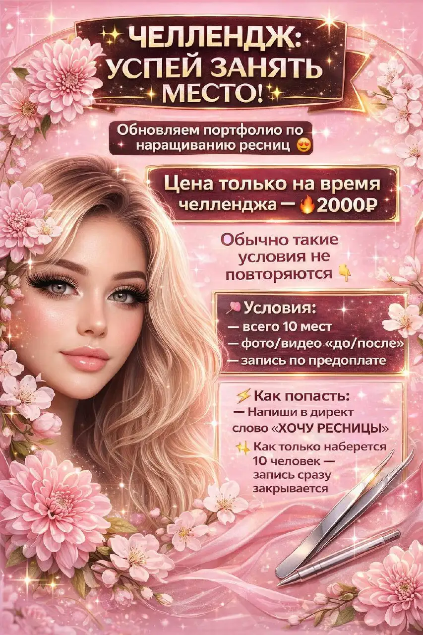 Наращивание ресниц по акции в Солнечном - Красота (Услуги) в Солнечный