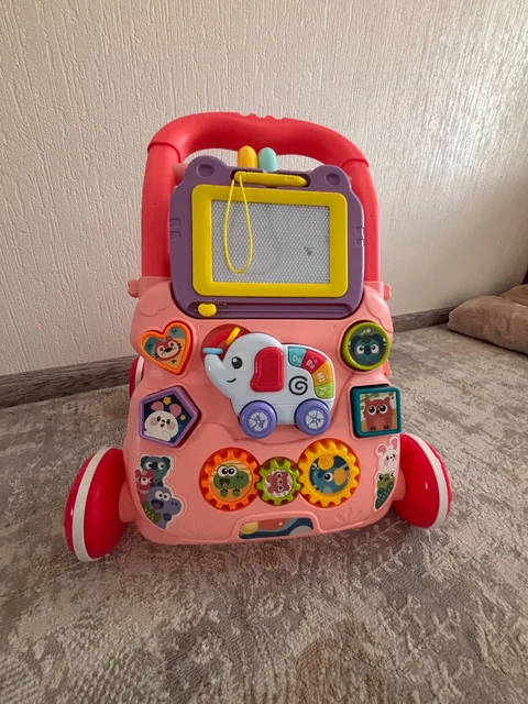 Детские ходунки игровой слоник музыкальный - Ходунки в Сургут