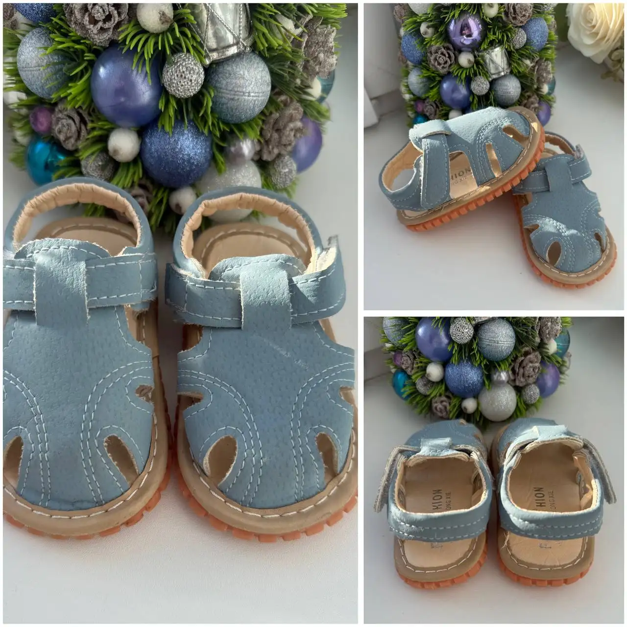 Сандалии для малышей с пищалкой сбоку - Обувь (Товары для детей) в Сургут