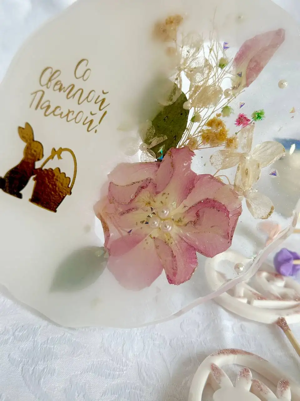 Пасхальное блюдо и подставки для яиц - Праздничные товары (Барахолка) в Сургут