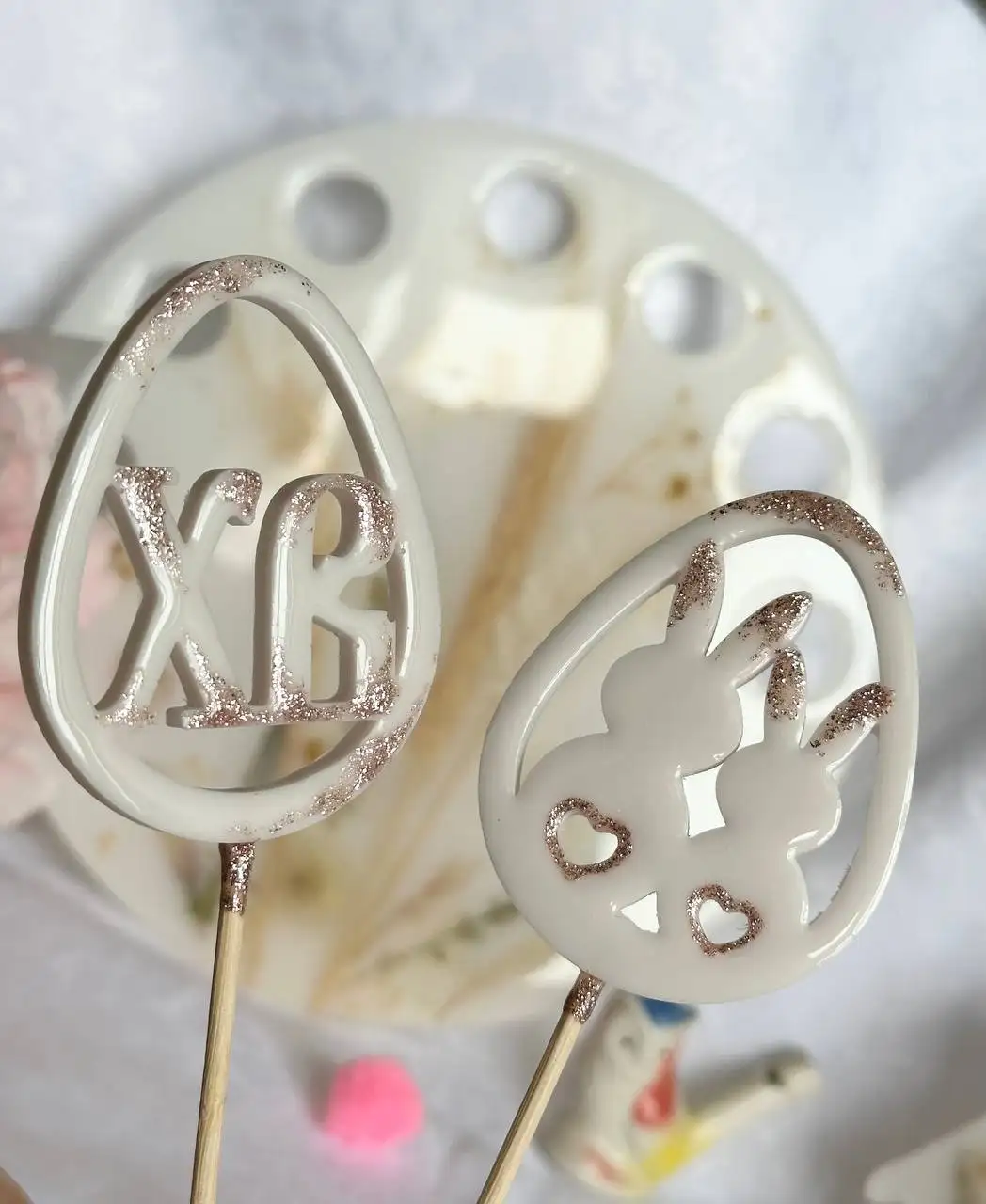 Пасхальное блюдо и подставки для яиц - Праздничные товары (Барахолка) в Сургут