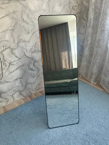 Зеркало напольное интерьерное подвесное черное - null в Сургут
