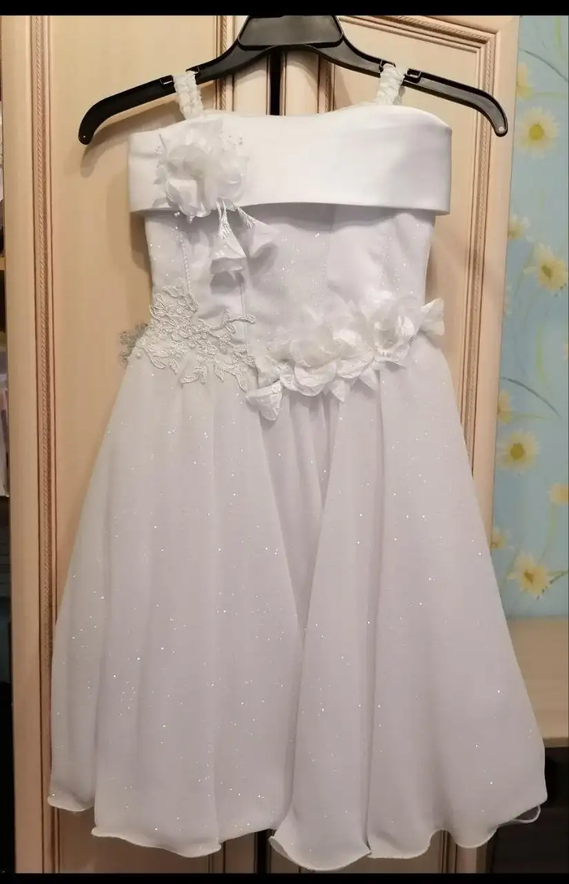 Платье на девочку 4-7 лет со шнуровкой - Детская одежда (Одежда) в Сургут