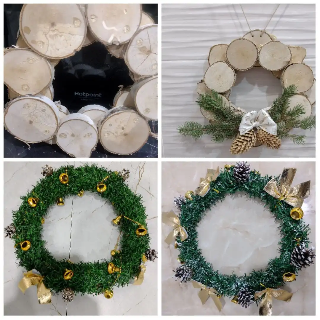 Новогодние поделки и украшения ручной работы