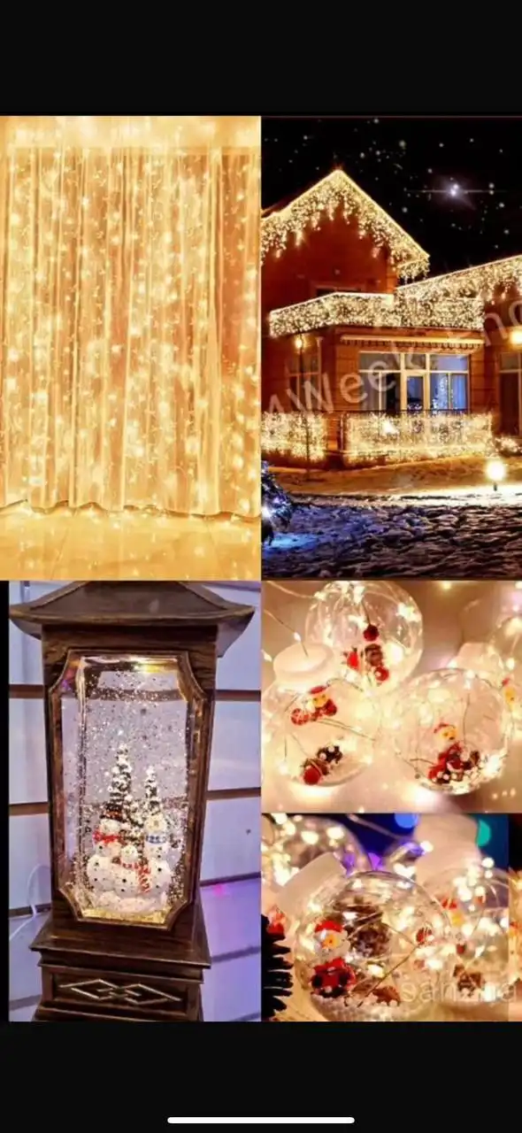 Гирлянды и ёлочки для подготовки к Новому году