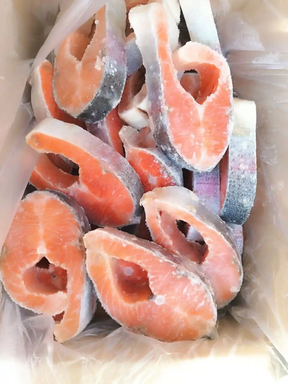 Продажа стейков форели