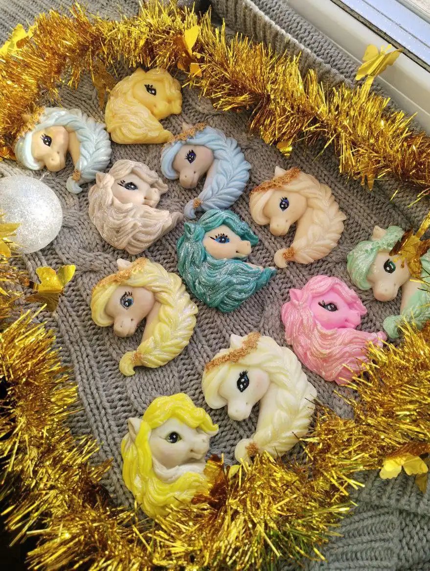 Новогоднее мыло ручной работы