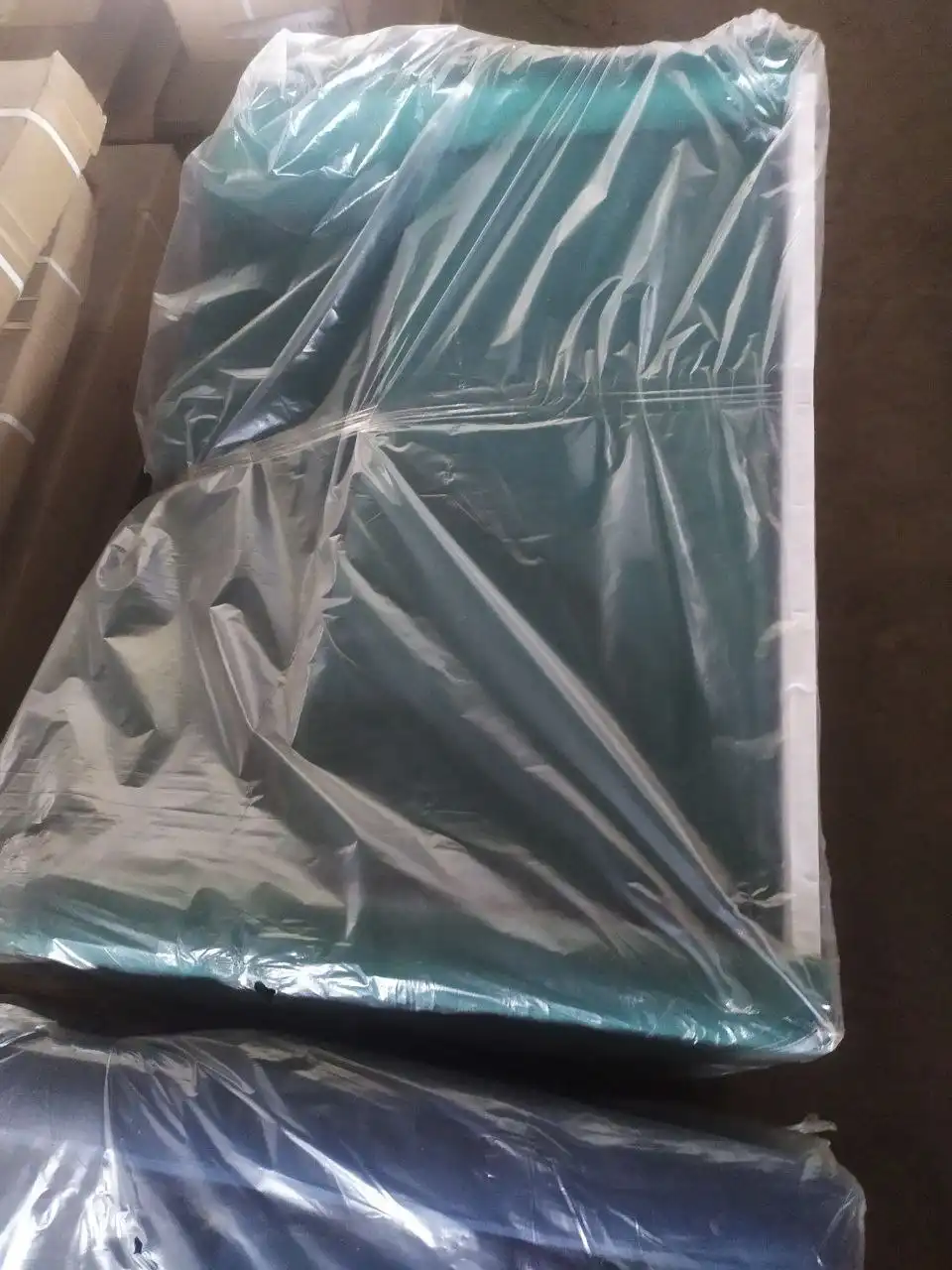 Мини диван 1000/800 синий и зеленый - Мебель (Барахолка) в Ульяновск