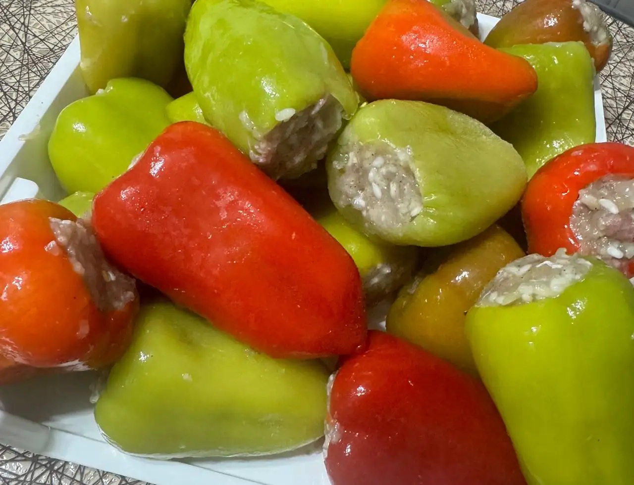 Фаршированные перцы домашние говядина+курица - Продукты питания (Барахолка) в Ульяновск