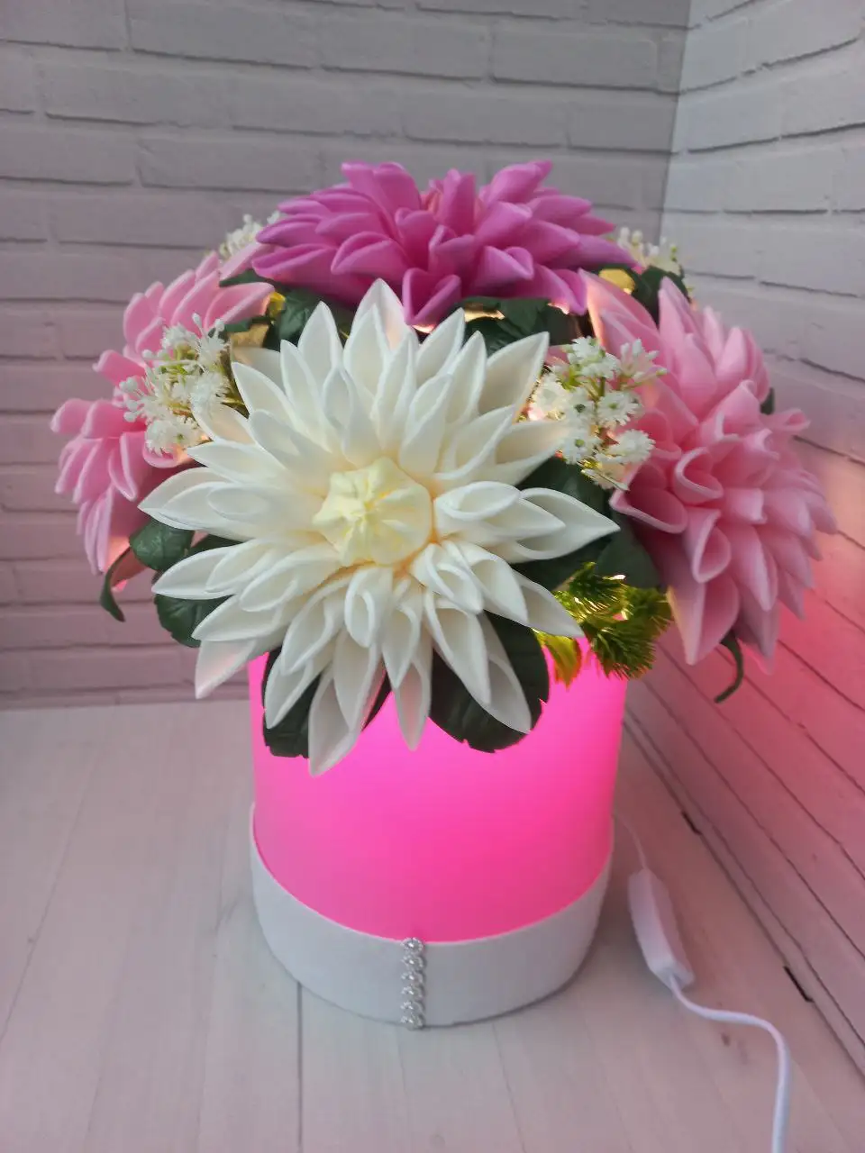 Светильник букет георгинов - Освещение (Для дома и дачи) в Ульяновск