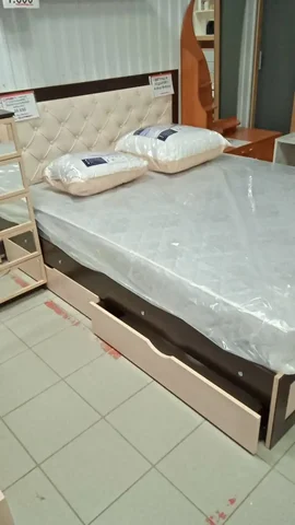 Продажа кровати 140/200 с ящиками и ортопедическим матрасом - Для дома и дачи в Ульяновск