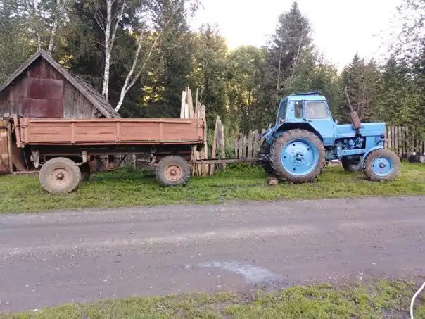 Бортовка под мусор по Большой Глушице