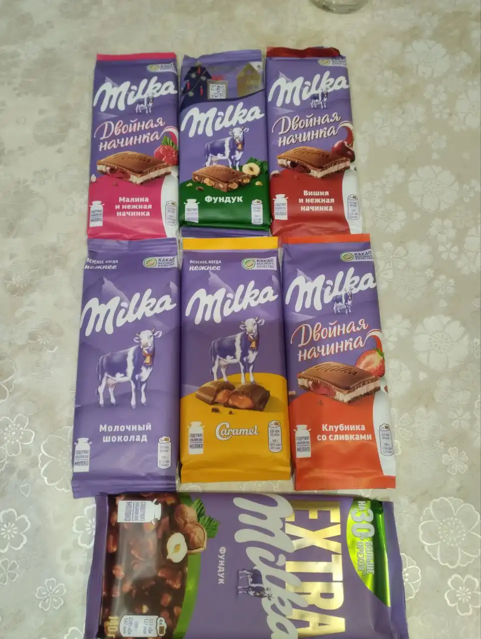 Продажа шоколада Милка и Экстра