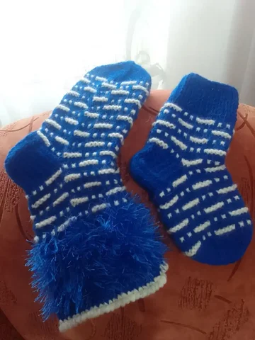 Тёплые носочки для мамочки и малышки - Одежда в Самара