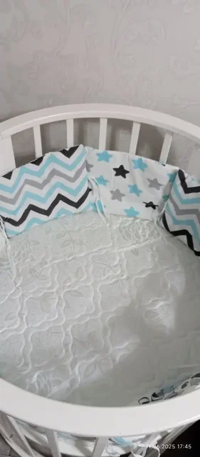 Продам детскую кроватку с бортиками и матрасиком - Товары для детей в Самара