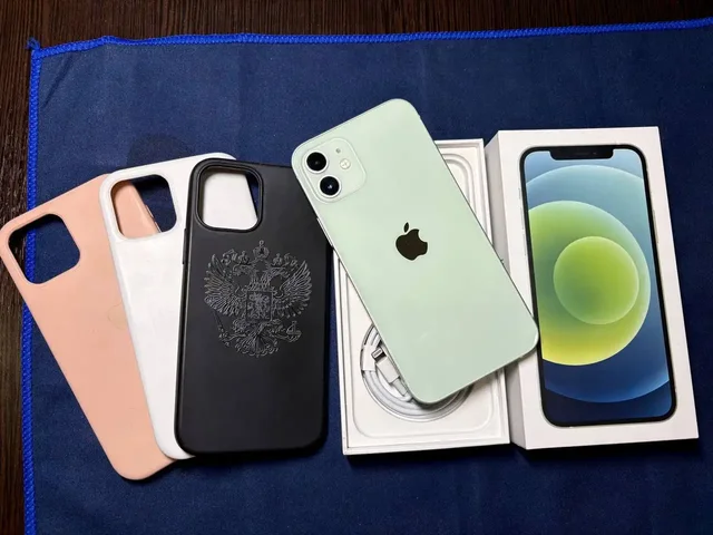 Айфон 12 128гб в отличном состоянии - Электроника в Самара