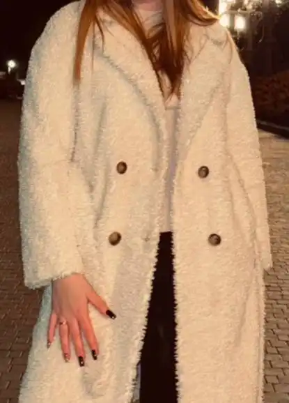 Продам шубу-овечку, размер 50