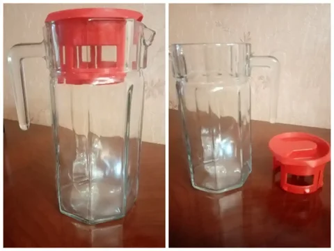 Новый графин кувшин, добротный, толстое стекло - частное объявление в Самара