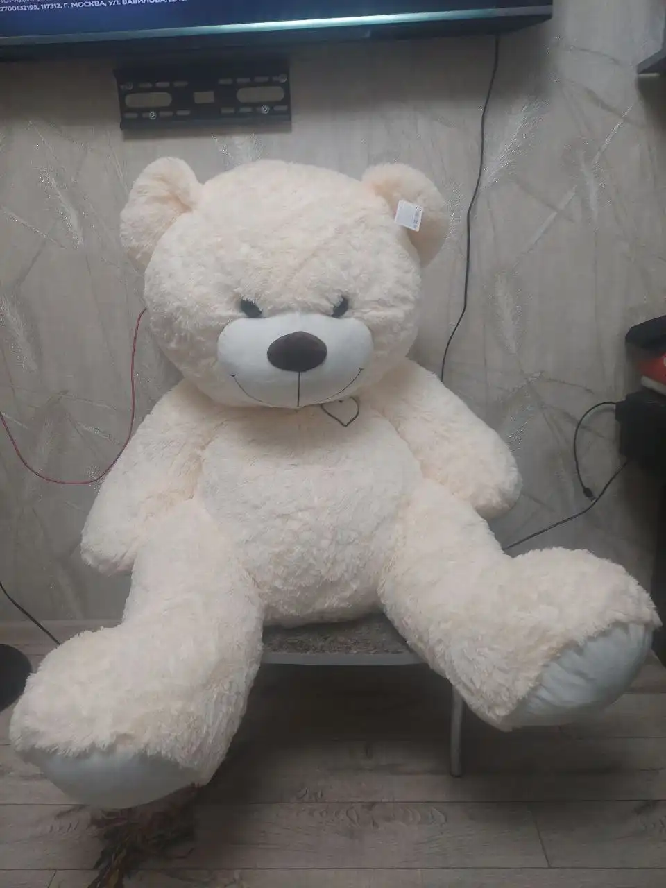 Новый пушистый большой МИШКА на Новый год