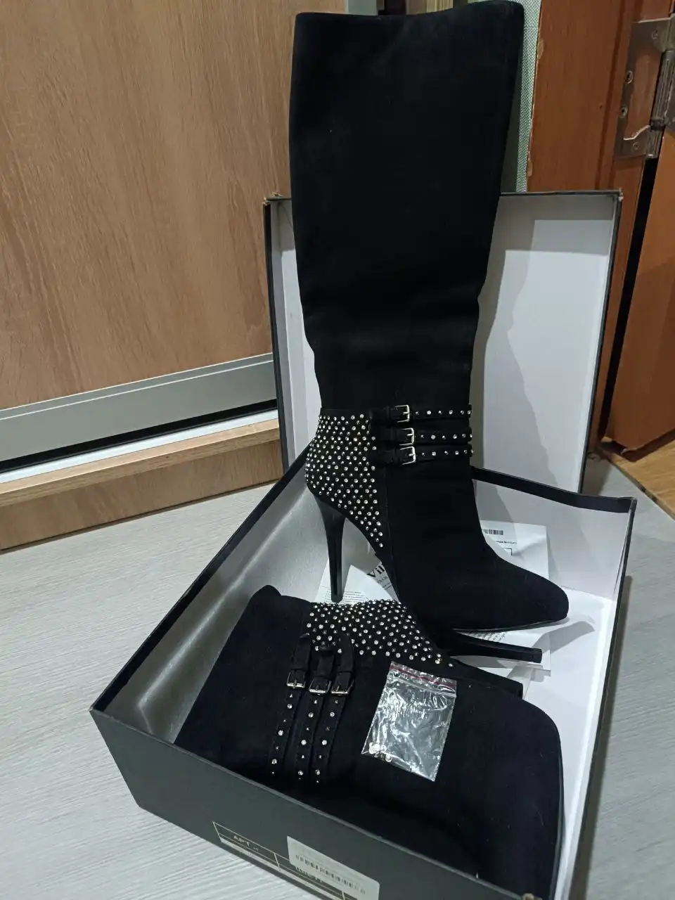 Сапоги еврозима размер 38 натуральная замша