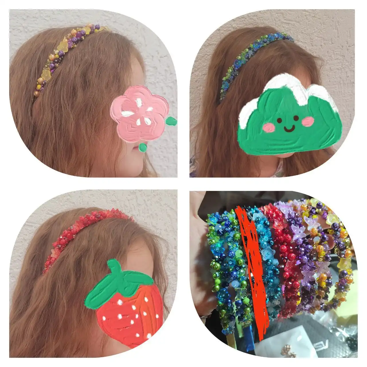 Продажа стильных ободков для волос