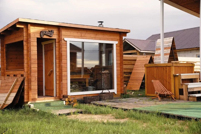 Продажа бани и хозблока - Растения в Самара