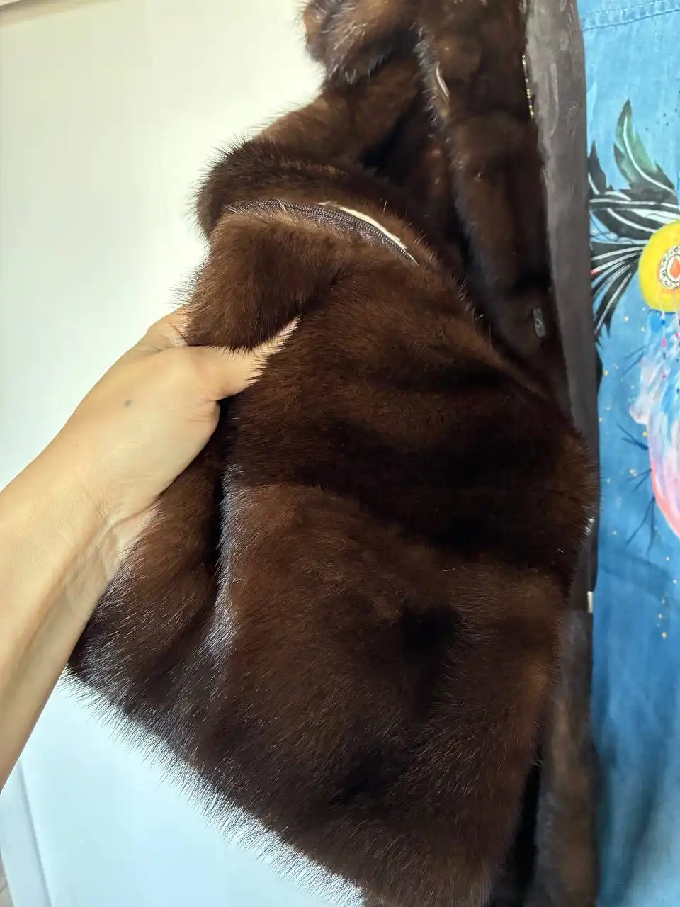 Продам шубу норковую с капюшоном, размер 46 - Верхняя одежда (Одежда) в Самара