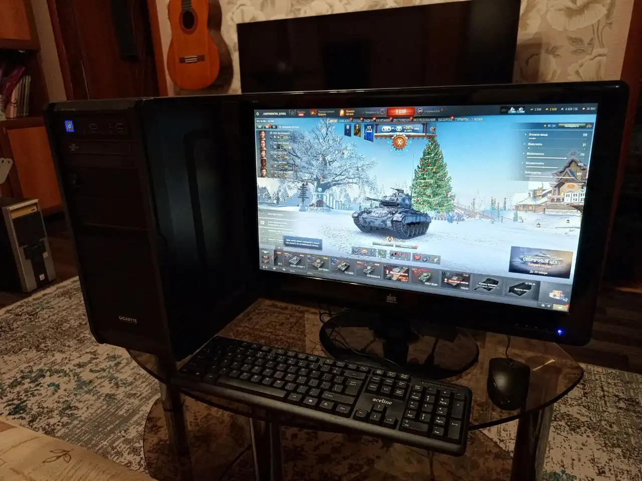 Компьютер с монитором 24 дюйма FullHD в полном комплекте - Компьютеры (Электроника) в САМАРА