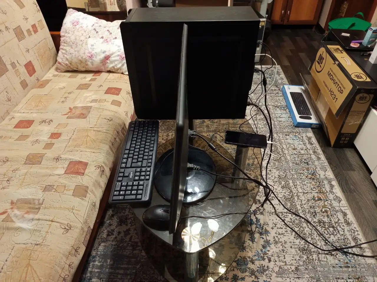 Компьютер с монитором 24 дюйма FullHD в полном комплекте - Компьютеры (Электроника) в САМАРА