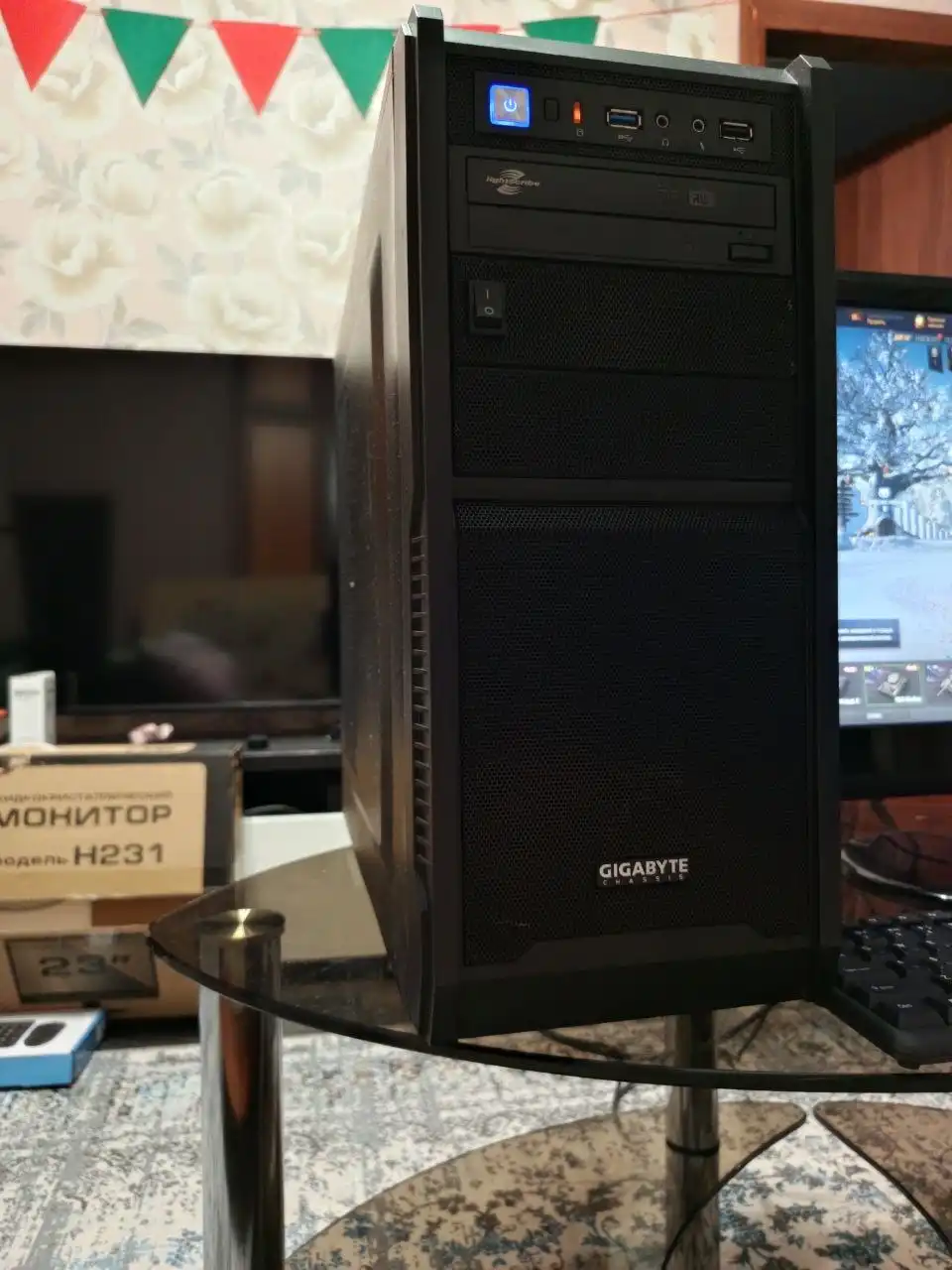 Компьютер с монитором 24 дюйма FullHD в полном комплекте - Компьютеры (Электроника) в САМАРА