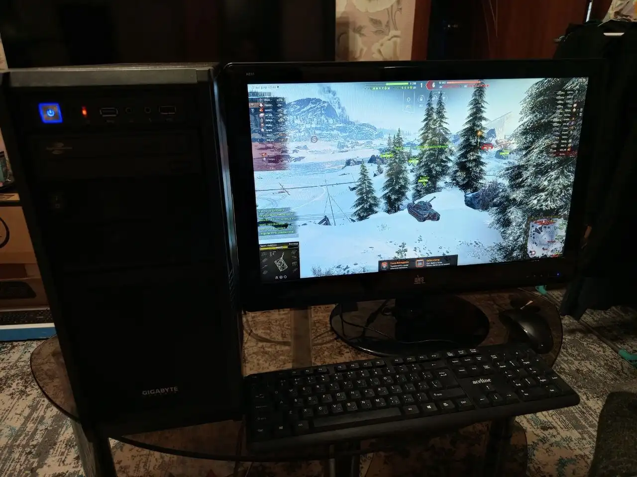 Компьютер с монитором 24 дюйма FullHD в полном комплекте - Компьютеры (Электроника) в САМАРА