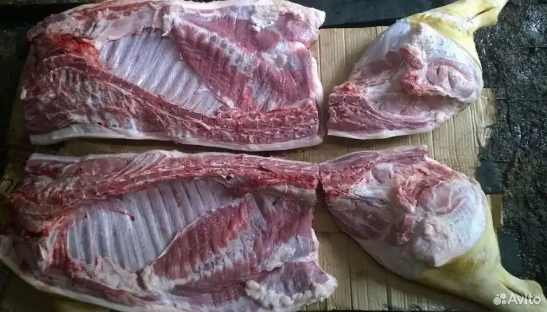 Продажа натуральной деревенской свинины частями - Продукты питания (Барахолка) в Большая Глушица