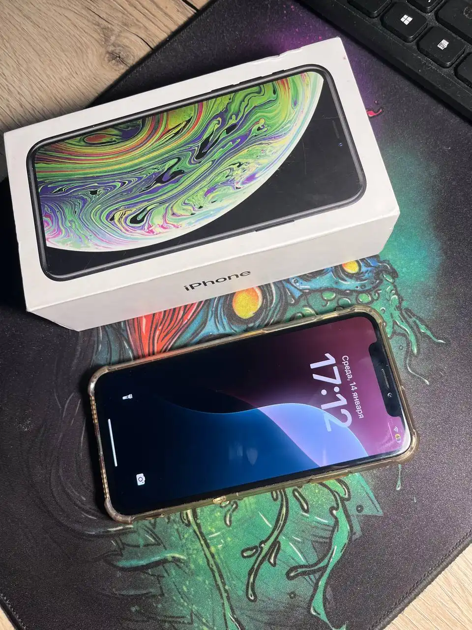 Продается iPhone XS 64GB с разбитой задней крышкой - Смартфоны (Электроника) в Самара
