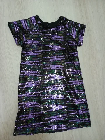 Платье в пайетках для девочки 8-10 лет - Костюмы в Самара