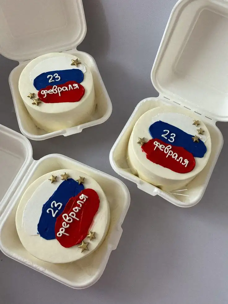 Закусочные и сладкие капкейки, торты к 23 февраля - Кулинария (Услуги) в Самара
