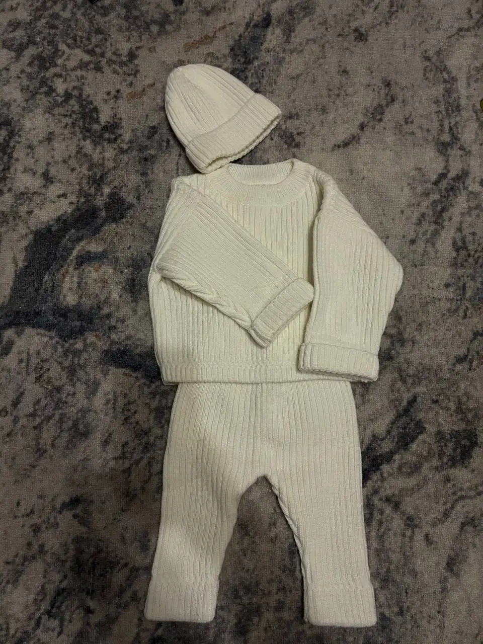 Вязанный костюм, размер 68-74 - Детская одежда (Одежда) в Самара