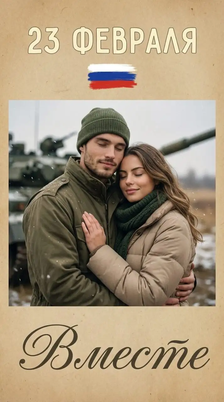 Праздничные фотооткрытки и фотосессии в стиле СССР с ИИ обработкой - Фотография и видео (Услуги) в Самара