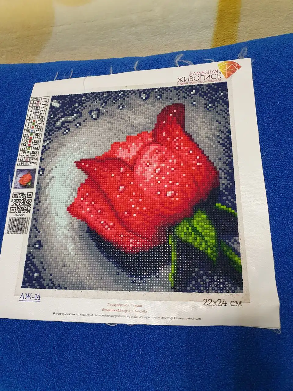 Готовая работа алмазной живописи - Алмазная живопись (Хобби и отдых) в Самара