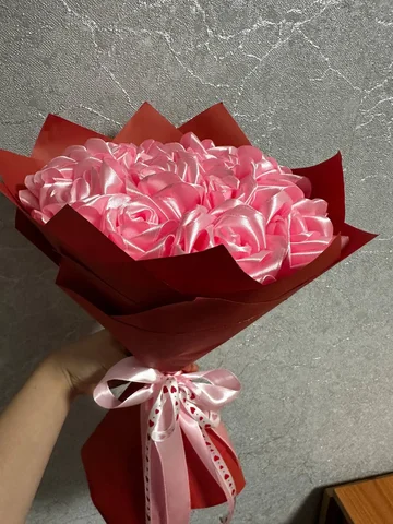 Букеты из атласных лент ручной работы - Хобби и отдых в Самара